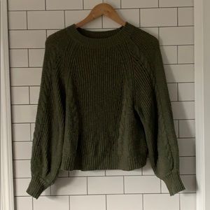 American Eagle Olive green sweater